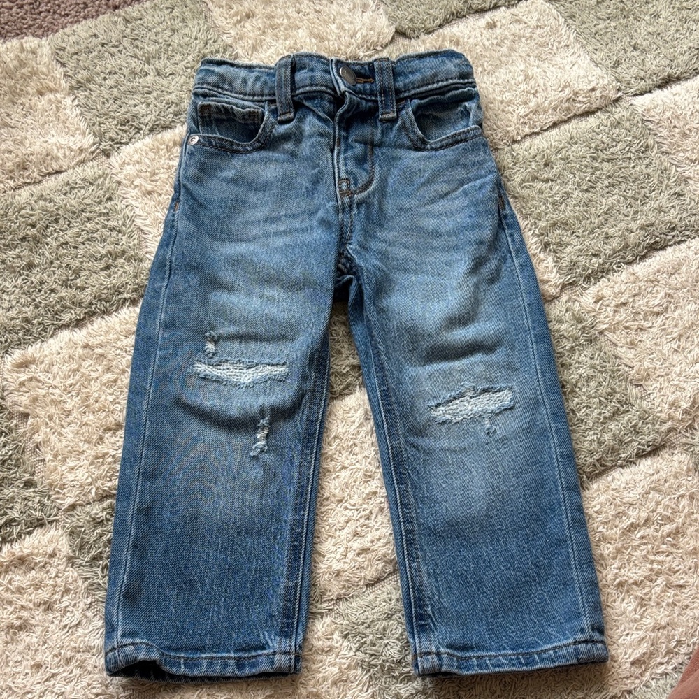 Old Navy Distressed Blue Kids Jeans